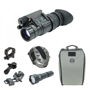 Armasight PVS-14 Gen 3 Pinn MIN 2376 FOM WP Night Vision Monocular Premium Kit KPVS14GHPREMI1