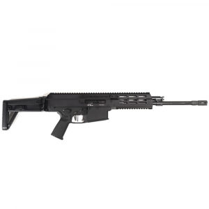 B&T APC308 PRO .308 Win 16" FH P&W Bbl Black Rifle w/Folding Charging Handle, Flip-Up Iron Sights, NATO Flash Finder & (1) Mag BT-361662-Rifle