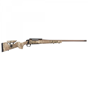 CVA Cascade Long Range Hunter .300 Win Mag 24" 1:10" 5/8x24" Bbl Smoke Bronze/BLK w/Smoked Bronze Web Rifle w/Soft Touch Stock CR3961F