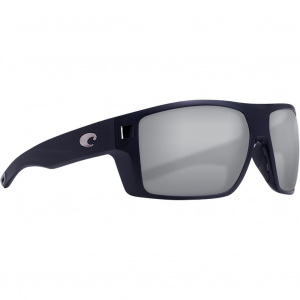 Costa Diego Matte Black Sunglasses w/Gray Silver Mirror 580G Lenses 06S9034-90340362