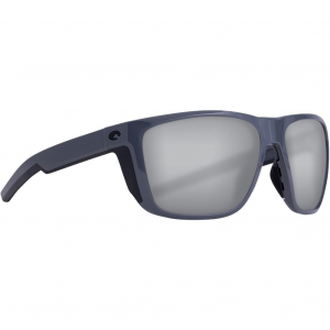 Costa Ferg Shiny Gray Sunglasses w/Gray Silver Mirror 580G Lenses 06S9002-90023659