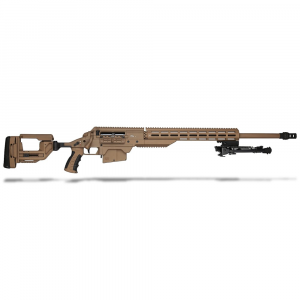 Steyr Arms SSG M1 Bolt Action Rifle 338 Lapua Magnum 27.2" CHF Threaded Barrel Matte Finish FDE Chassis w/(1) 10rd Mag and Bipod 62.151.3KDA - Steyr