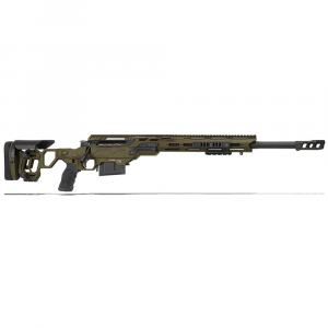 Cadex Defense CDX-30 TAC .308 Win 24" 1:11.25" Bbl Skele-Stock Hybrid ODG/Blk Rifle w/MX1 MB CDX30-TAC-308-24-BS20-D2F1N-HOD