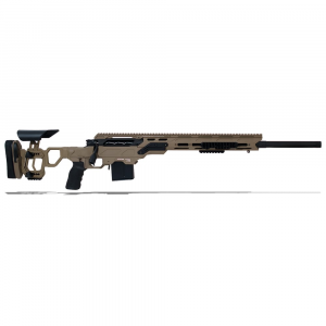 Cadex Defense CDX-30 TAC 6.5 Creedmoor 24" 1:8" Bbl Skele-Stock Hybrid Tan/Blk Rifle w/MX1 MB CDX30-TAC-6.5-24-BS20-D2B1N-HTB