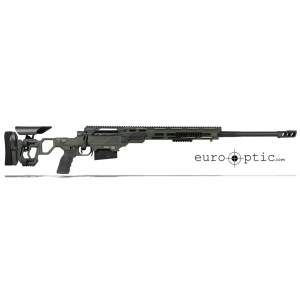 Cadex Defense CDX-33 LITE .338 Lapua Mag 27" 1:9.5" Bbl Skele-Stock Hybrid ODG/Blk Rifle w/MX1 MB CDX33-TAC-338-27-BS30-D2D3N-HOD