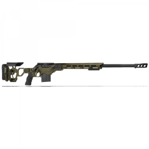 Cadex Defense CDX-R7 LCP (Lite Comp) LA .338 Lapua Mag 27" 1:9.5" Bbl Skele-Stock Hybrid ODG/Blk Rifle w/MX1 MB CDXR7-LCP-338-27-BS30-D2D3N-HOD