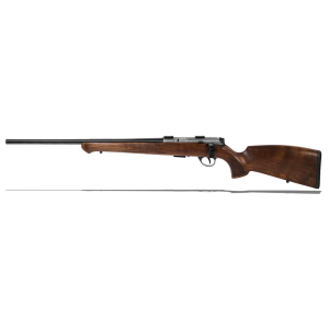 Anschutz 1727L F .17 HMR Walnut German 22" Bbl LH Rifle w/5020 2-Stage Trigger 013666