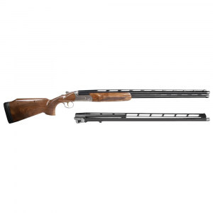 CZ-USA Field Sports All-American Trap Combo 12ga 32" 3" Over/Under Walnut Shotgun w/(2)Bbls, Adj Comb, Adj LOP, Ext Choke Set 06582