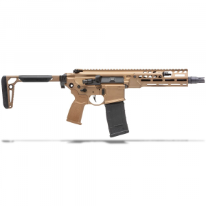 Sig Sauer MCX SPEAR-LT .300 Blackout 9" 1:5" Bbl Coyote Brown Short Barrel Rifle w/(1) 30rd Magazine (NFA) RMCX-300B-9B-LT-SBR - Sig Sauer