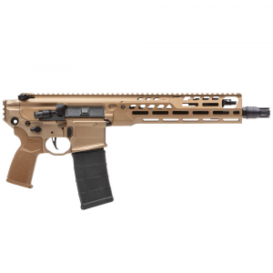 Sig Sauer MCX SPEAR-LT 5.56 NATO 11.5" 1:7" Bbl Coyote Brown Pistol w/(1) 30rd Magazine PMCX-556N-11B-LT - Sig Sauer