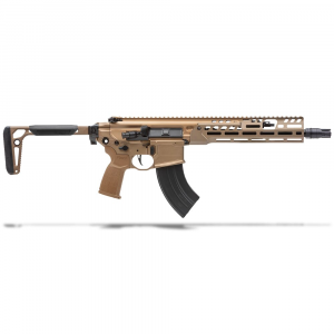 Sig Sauer MCX SPEAR-LT 7.62x39 11.5" 1:9.5" Bbl Coyote Brown Short Barrel Rifle w/(1) 28rd Magazine (NFA) RMCX-762R-11B-LT-SBR - Sig Sauer