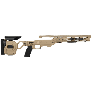 Cadex Defense Lite Strike Tan Tikka-T3 SA for Tikka CTR Mag Standard Folding 20 MOA Chassis STKLT-CTR-RH-SA-R-20-A-TAN - Cadex Defense