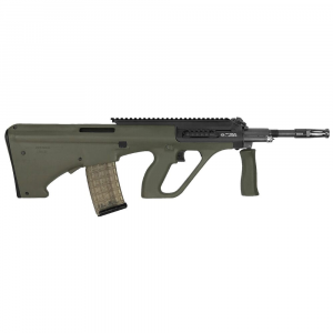 Steyr Arms AUG A3 M1 5.56x45mm NATO 16" 1:9" 1/2x28 Bbl Green Semi-Auto Rifle w/RH Extended Pic Rail AUGM1GRNEXT - Steyr