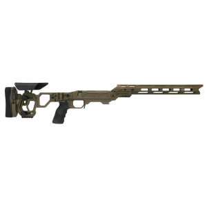 Cadex Defense Lite Competition M-LOK OD Green Rem 700 M24 Skeleton Folding Chassis STKLCP-M24-RH-LA-B-NA-BODG