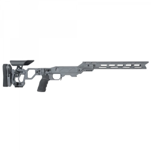 Cadex Defense Lite Competition M-LOK (for Remington 700) SA Skeleton Folding for DSSF 3.055" Sniper Grey STKLCP-REM-RH-SA-B-NA-B-GRY