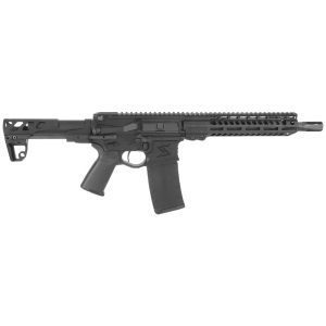 Seekins Precision CQ PDW .223 Wylde 10.5" 1:8" 1/2"x28 TPI Bbl Black Short Barrel Rifle 0011300085-BLK - Seekins