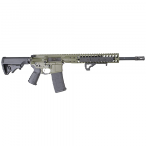 LWRC ICDI Direct Impingement .300 Blackout 16.1" 1:7" 5/8x24 Bbl OD Green Rifle ICDIR3ODG16 - Lwrc International