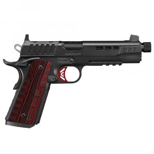 Kimber 1911 Rapide Heat 9mm Threaded Bbl 8rd Optics Ready Black/Red Pistol 3000439 - Kimber