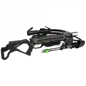 Excalibur TwinStrike TAC2 Black Crossbow w/Tact 100 Scope & Charger EXT E10756 - Excalibur