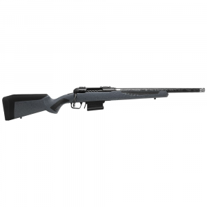 Savage Arms 110 Carbon Predator .22-250 Rem 22" 1:12" 1/2x28 Bbl Gray Granite BA Rifle w/(1) 4rd AICS Mag 57933 - Savage Arms