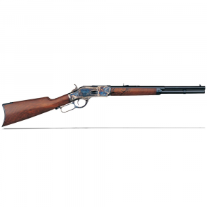 Uberti 1873 .357 Mag 18" Bbl C/H Frame Buttplate & Lever Half Octagonal Rifle 342445 - Uberti