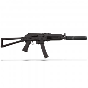 Kalashnikov USA KR-9S 9mm 16.33" Bbl Side Folding Rifle w/Faux Suppressor Barrel Shroud & (2) 30rd Mags KR-9S - Kalashnikov Usa