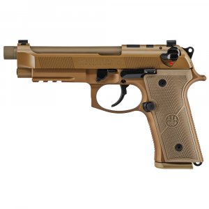 Beretta M9A4 RDO 9mm 5.1" Bbl DA/SA Semi-Auto Type G FDE Pistol w/(3) 10rd Mags JS92M9A4G - Beretta