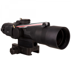 Trijicon ACOG 3x30 Dual Illum Red Crosshair .308/168gr. Winchester Ballistic Compact Riflescope w/Q-LOC Mount TA33-C-400376 - Trijicon