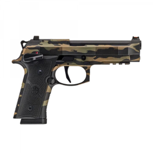 Beretta 92XI SAO 9mm 4.7" Bbl Vietnam Tiger Stripe Camo Full Size Pistol w/(2) 10rd Mags SPEC0729A10 - Beretta