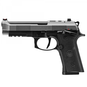 Beretta 92Xi SAO Full Size 9mm 4.7" Bbl Black/Silver Slide 15rd Pistol J92FSR915 - Beretta