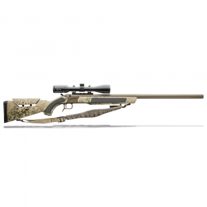 CVA Accura LR-X .45 Cal 30" 3/4x24 Bbl Brown/RT Hillside Break Action Inline Muzzleloader w/VF Ignition Kit, 3-10x44 Scope & Soft Case PR3206NSC - Cva Ml