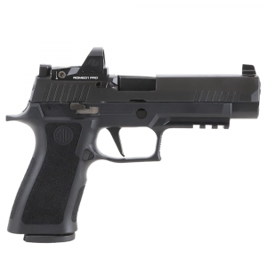 Sig Sauer P320 9mm 4.7" X-Series Black Striker Pistol w/ (2) 10Rd Mags & ROMEO1PRO 320XF-9-BXR3-RXP-10 - Sig Sauer