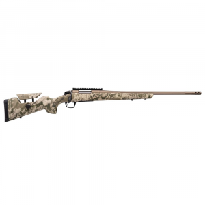 CVA Cascade Long Range Hunter 7MM PRC 24" 1:8" 5/8x24" Bbl Smoke Bronze/Real Tree Hillside Rifle w/Soft Touch Stock CR3969 - Cva Ffl