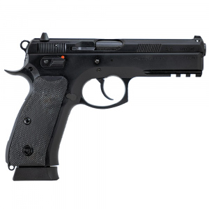 CZ-USA 75 SP-01 Tactical 9mm Blk 10rd Handgun w/Luminescent Front/Rear Sights & Ambi Decocker 81353 - Cz-Usa