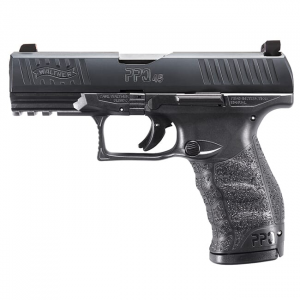 Walther PPQ M2 .45 ACP 4.25" Black 12 round Pistol w/ 2 Mags and XS F8 Night Sights 2807076TNS - Walther Arms