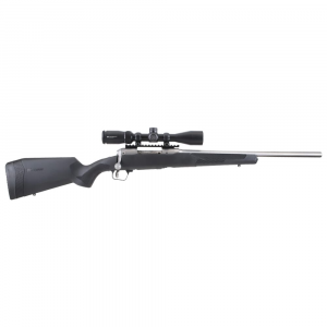 Savage Arms 110 Apex Storm XP 400 Legend 18" 1:16" Bbl Black/Stainless BA Rifle w/Vortex Crossfire II 3-9x40mm Scope, (1) 3rd Mag 58132 - Savage Arms