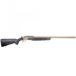 CVA Accura LR-X 209 Magnum .45 Cal 30" 1:22" 3/4x24" Bbl FDE/Black Break Action Inline Muzzleloader w/0 MOA Pic Rail & w/VF Ignition Kit PR3210NM - Cva Ml