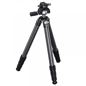 Leofoto SA Series SA-404C Tapered SOAR Rifle Tripod w/MH-60S Panning Ball Head Set (Max Load: 55lb) SA-404C-MH-60S