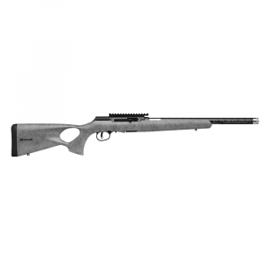 Savage Arms A22 Timberlite Thumbhole .22 LR 18" 1:16" 1/2x28 Bbl Gray w/Black Spiderweb Semi-Auto Rifle w/(1) 10rd Mag 47253 - Savage Arms