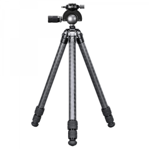 Leofoto SA Series SA-403C Tapered SOAR Rifle Tripod w/MH-60S Panning Ball Head Set (Max Load: 55lb) SA-403C-MH-60S