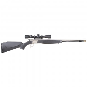 CVA OPTIMA V2 .50 Cal 26" 1:28" Bbl SS/Black Break Action Inline Muzzleloader w/KonusPro 3-9x40, DuraSight Z-2 Mounts, & Accessories PR2020SVPS - Cva Ml