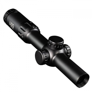 US Optics TS 1-6x24mm ; 30 mm Tube; Digital Red FFP JNG MIL Reticle Riflescope TS-6X JNG MIL - Us Optics