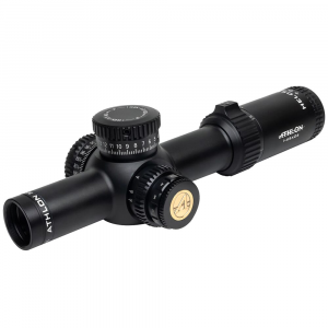 Athlon Helos BTR 1-4.5x24mm Exposed Turrets Zero Stop ATSR3 SFP IR MOA Riflescope 214101 - Athlon Scopes