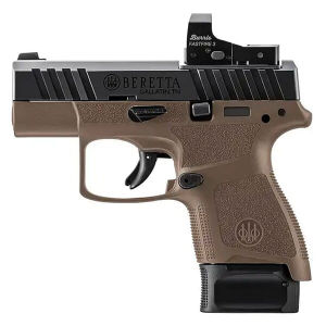 Beretta APX A1 Carry RDO 9mm 2.9" Bbl FDE Semi-Auto Pistol w/(1) 8rd Extended Mag & Burris FastFire 3 JAXN9258A1CO - Beretta