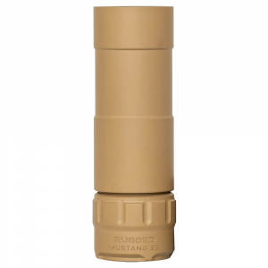 Rugged Suppressors Mustang22 FDE Suppressor P51FDE22 - Rugged Suppressors