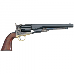 Uberti 1860 Army Fluted Steel .44 Cal 8" Bbl 6rd C/H Frame Brass B/S & T/G Black Powder Revolver 340410 - Uberti