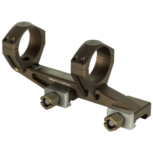 Nightforce X-Treme Duty 34mm 1.54" 0 MOA Dark Earth Ultramount A696 - Nightforce