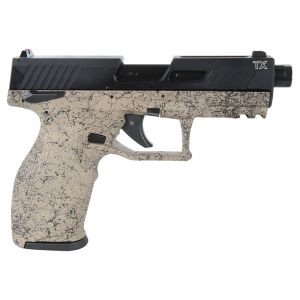 Taurus 2TX22 .22 LR 4" FDE Splat BK/BK Pistol w/(1) 16rd Mag & (1) 22rd 1-2TX22141SP3 - Taurus