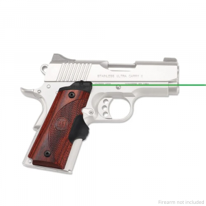 Crimson Trace LG-902G Lasergrips Master Series 1911 Compact Rosewood Green Laser Sight 01-6540-1 - Crimson Trace