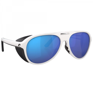 Costa Grand Catalina Hull White Frame Sunglasses w/Blue Mirror 580G Lenses 06S9117-91170959